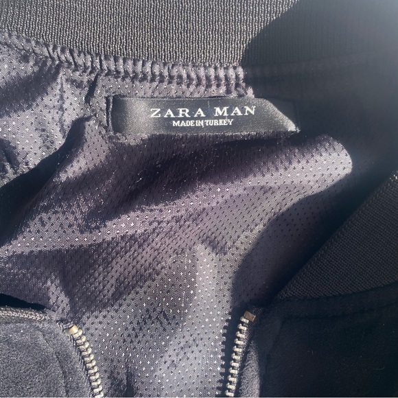 Zara Suede Bomber Jacket (2 for $50 ) - Picture 5 of 8